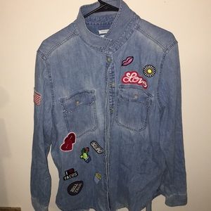 American Eagle XL Oversized Jean Jacket